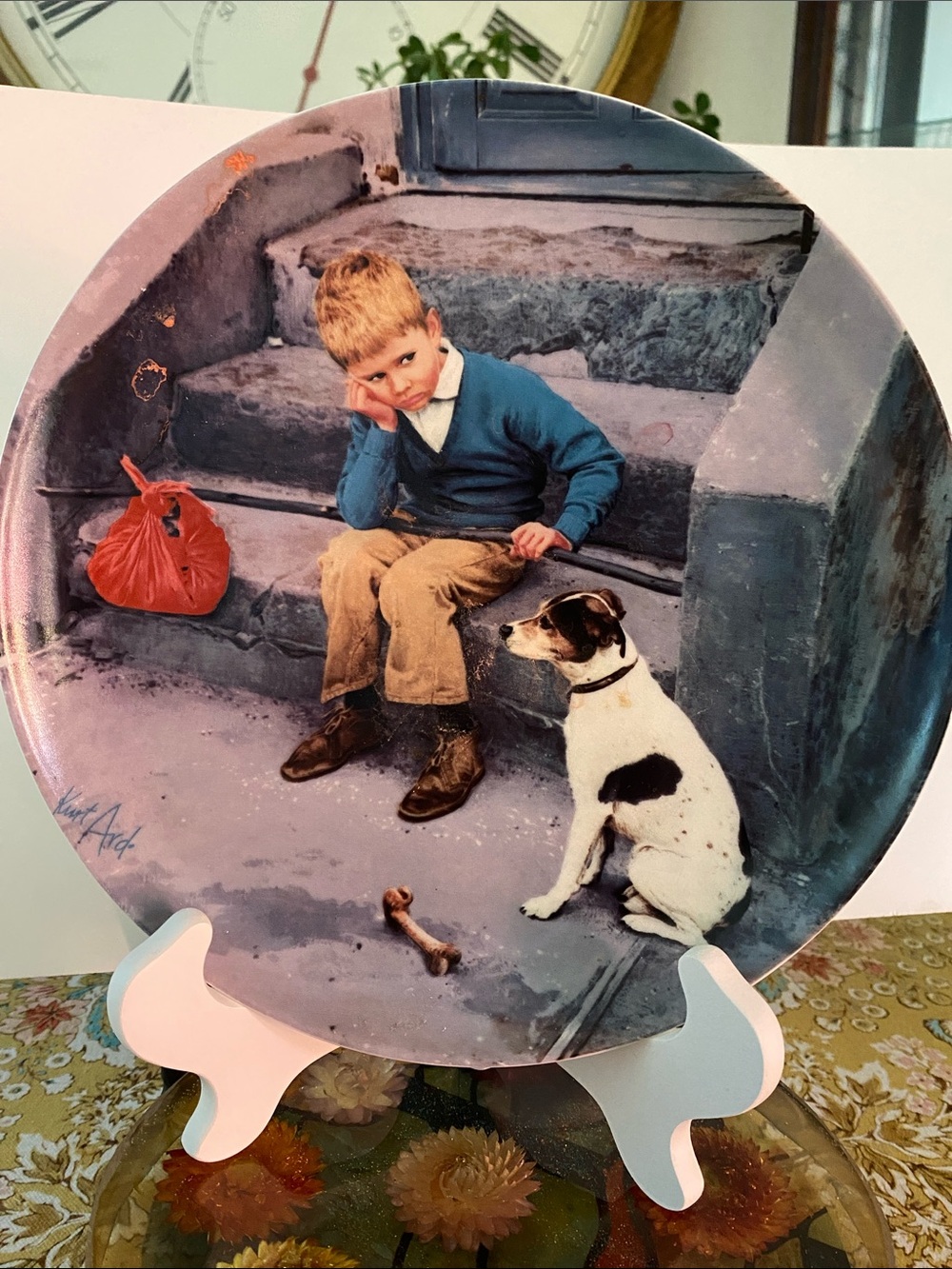 1984 "Hjemme er bedst" ("Home is Best") collector plate